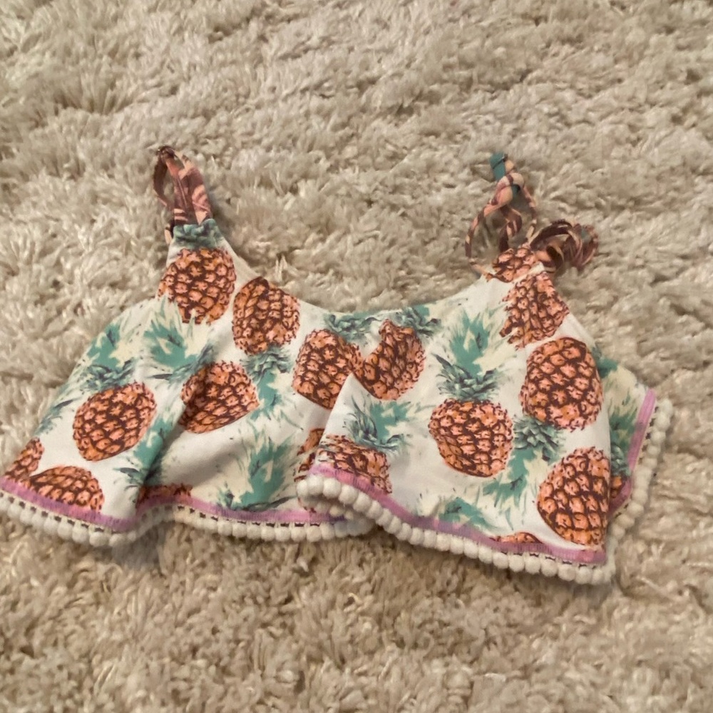 pineapple maaji bikini top